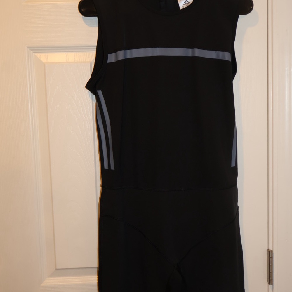 Adidas Black CrazyPower Olympic Weightlifting Singlet/Suit